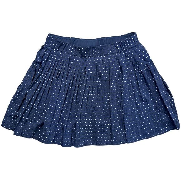 G/Fore Polka Dot Pleated Skort M Twilight GFore Womens Golf Skirt - Picture 7 of 11